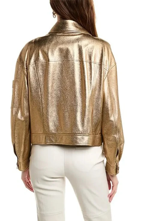 womens-gold-faux-leather-jacket