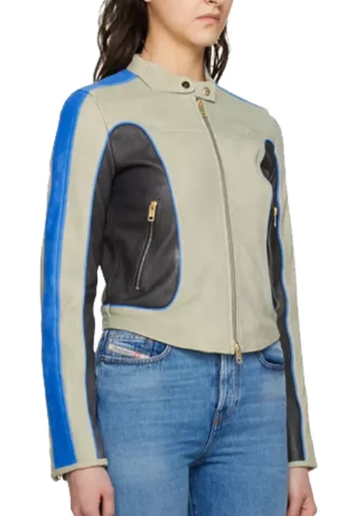 womens-gray-and-black-faux-leather-jacket