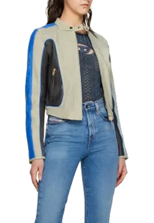 womens-gray-and-black-faux-leather-jacket