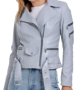 womens-gray-faux-leather-jacket