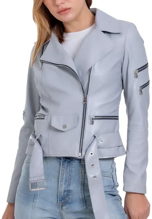 womens-gray-faux-leather-jacket