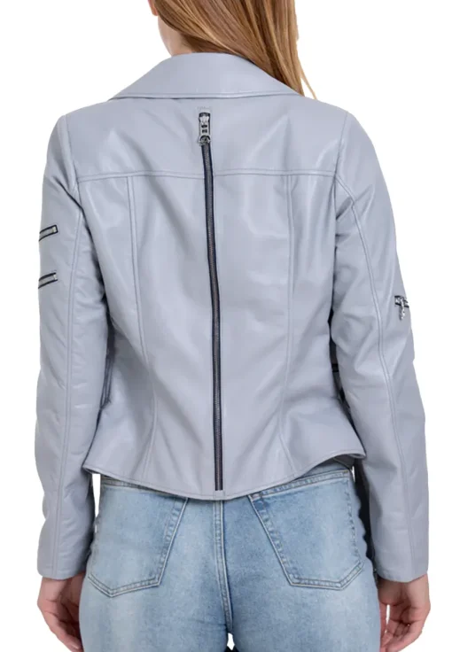 womens-gray-faux-leather-jacket