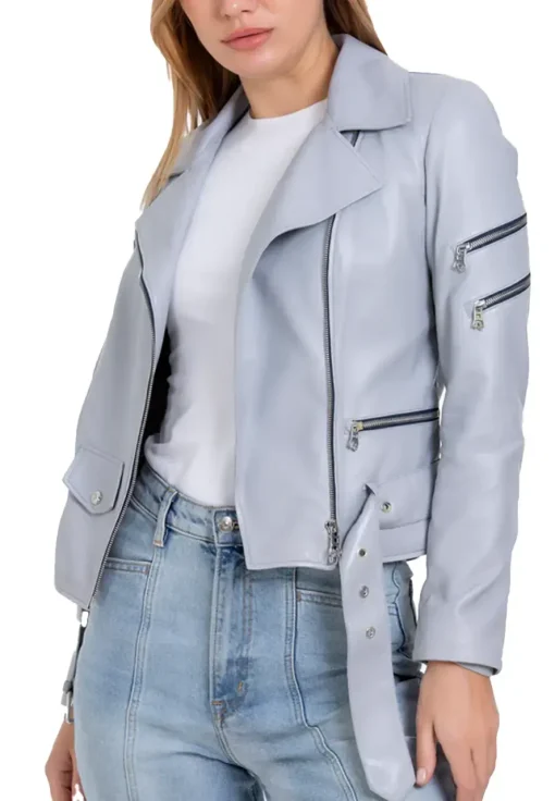 womens-gray-faux-leather-jacket