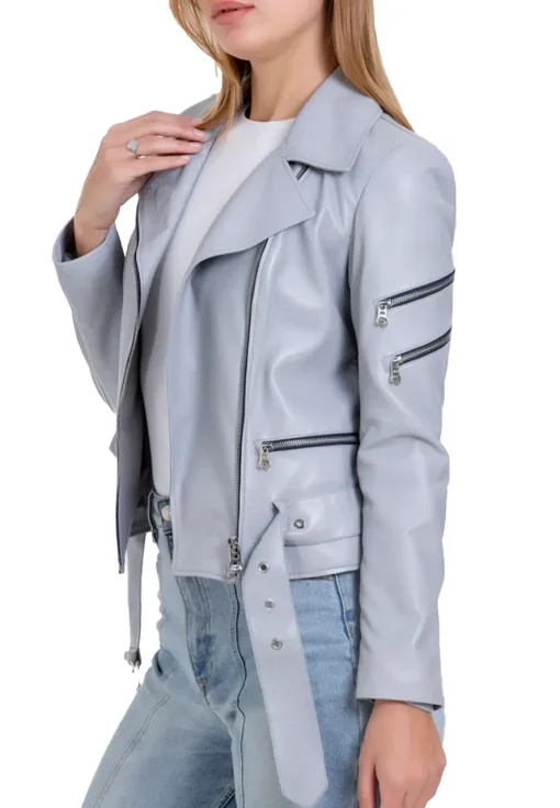 womens-gray-faux-leather-jacket