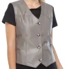 womens-gray-faux-leather-vest