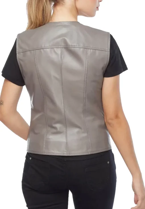 womens-gray-faux-leather-vest