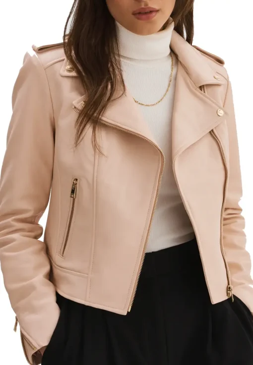 womens-iconic-ballet-pink-faux-leather-biker-jacket