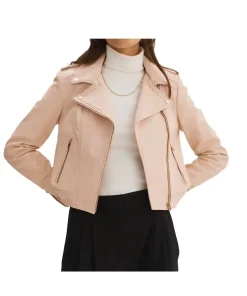 womens-iconic-ballet-pink-faux-leather-biker-jacket