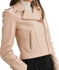 womens-iconic-ballet-pink-faux-leather-biker-jacket