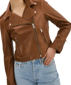 womens-iconic-brown-faux-leather-biker-jacket
