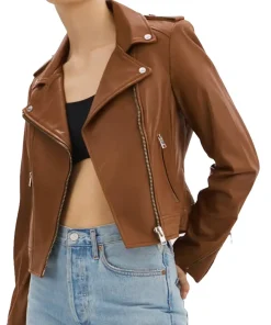 womens-iconic-brown-faux-leather-biker-jacket