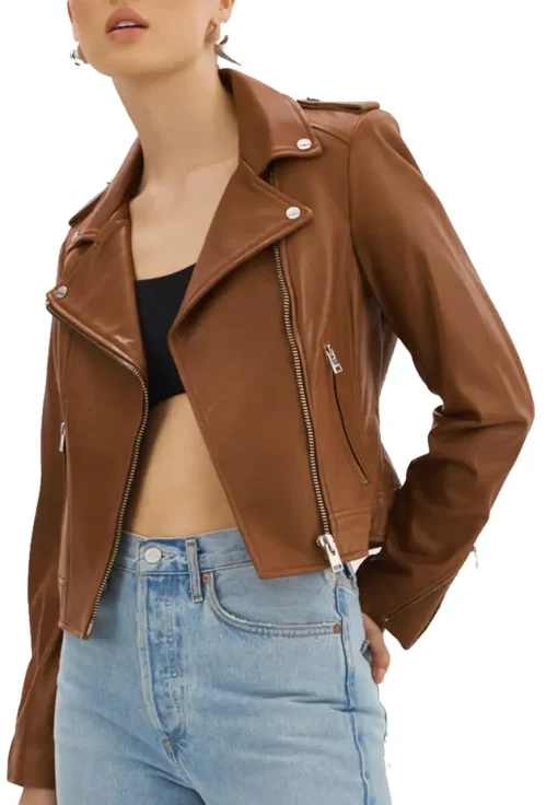 womens-iconic-brown-faux-leather-biker-jacket