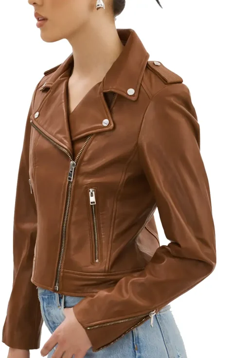 womens-iconic-brown-faux-leather-biker-jacket