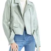 womens-mint-green-faux-leather-biker-jacket