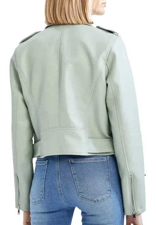 womens-mint-green-faux-leather-biker-jacket