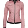 womens-pink-faux-leather-bomber-jacket-with-removable-hood