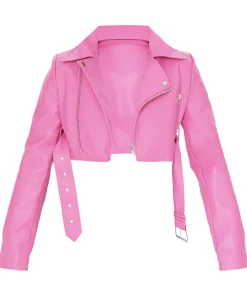 womens-pink-faux-leather-cropped-biker-jacket