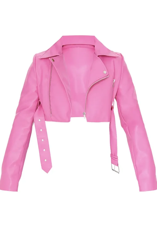womens-pink-faux-leather-cropped-biker-jacket