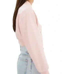 womens-pink-puff-faux-leather-crop-bomber-jacket