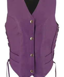 womens-purple-faux-leather-biker-vest