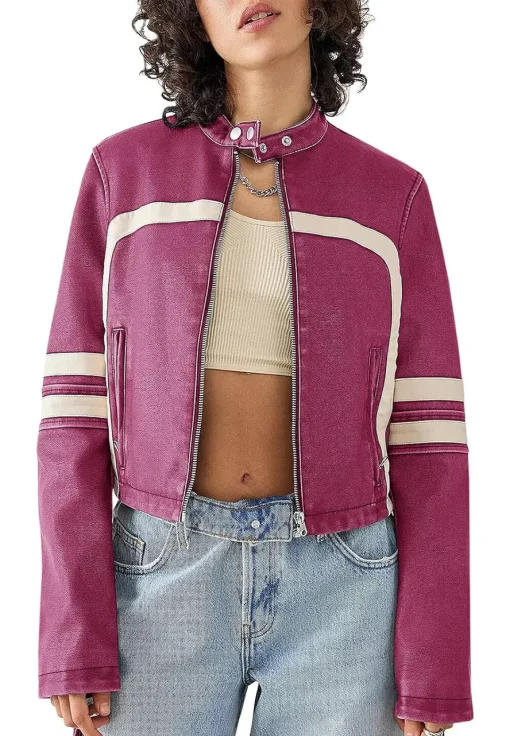 womens-purple-faux-leather-motocross-jacket-with-white-stripes