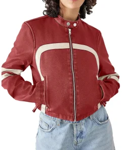 womens-red-faux-leather-motocross-jacket-with-white-stripes