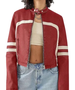womens-red-faux-leather-motocross-jacket-with-white-stripes