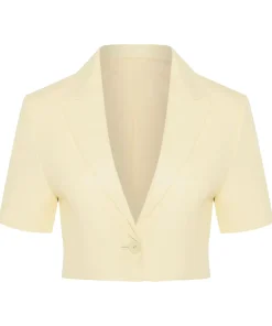 womens-short-sleeve-buttermilk-faux-leather-blazer