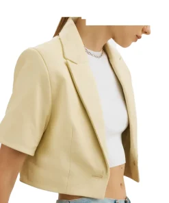 womens-short-sleeve-buttermilk-faux-leather-blazer