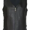 womens-zip-up-black-faux-leather-biker-vest