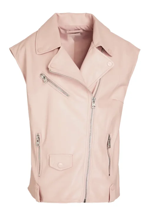 womens-baby-pink-faux-leather-vest