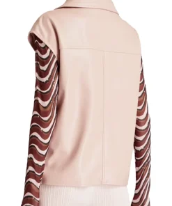 womens-baby-pink-faux-leather-vest