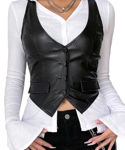 black-crop-vest