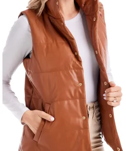 womens-boyd-brown-faux-leather-puffer-vest