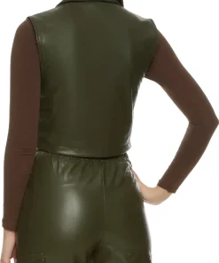 womens-cargo-olive-faux-leather-cropped-vest