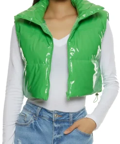 kelly-green-puffer-vest