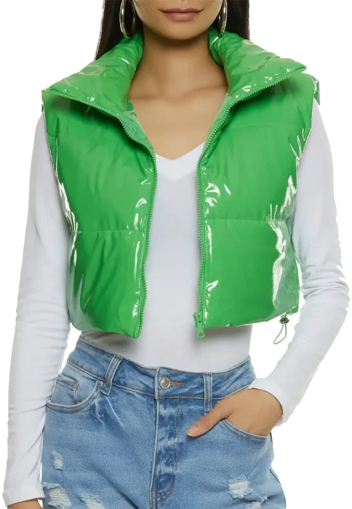 kelly-green-puffer-vest