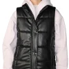 womens-faux-leather-black-puffer-vest