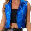 womens-lapel-collar-blue-faux-leather-cropped-vest
