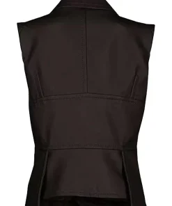 womens-one-button-brown-faux-leather-vest