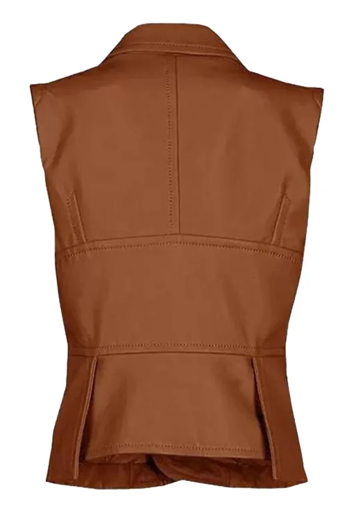 womens-one-button-tan-faux-leather-vest