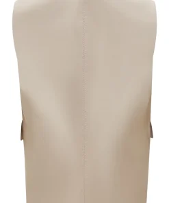 womens-open-front-beige-faux-leather-vest