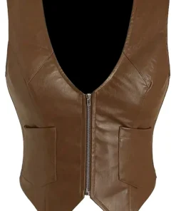 faux-leather-brown-vest