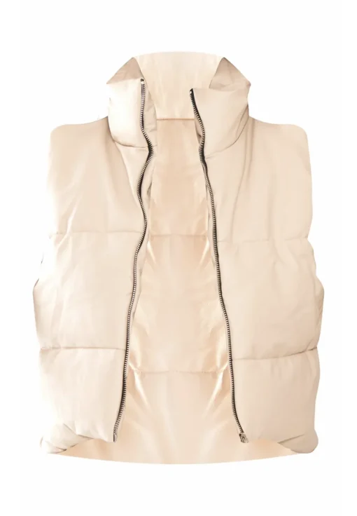 womens-tall-stone-faux-leather-puffer-vest