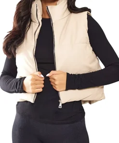 womens-tall-stone-faux-leather-puffer-vest