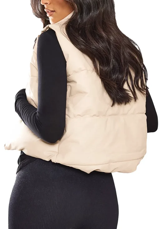 womens-tall-stone-faux-leather-puffer-vest