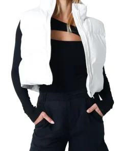 womens-white-faux-leather-puffer-vest