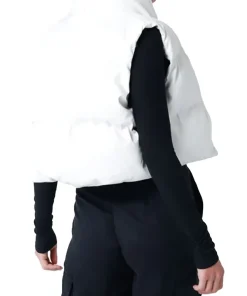 womens-white-faux-leather-puffer-vest