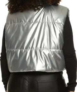 womens-zip-up-silver-faux-leather-puffer-vest