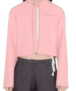 womens-casual-pink-faux-leather-biker-jacket